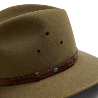 Akubra Coober Pedy Hat in Eucalypt band