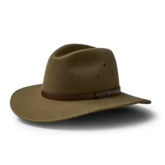 未使用★AKUBRA ウールハット 羽付き56サイズ Akubra Coober Pedy Hat | Elm Of Burford