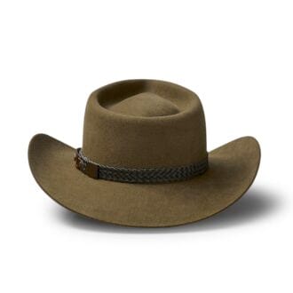 Akubra Snowy River Hat EUCALYPT back SNOWEUCA
