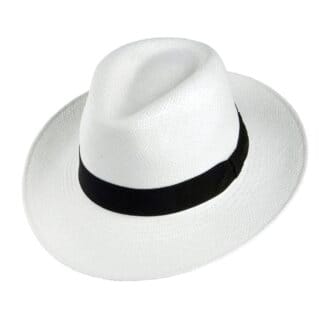 Failsworth Snap Brim Panama Hat in Bleach