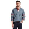 Schoffel Truro Deck Shirt Dark Pigeon Blue front 20-3150-8301